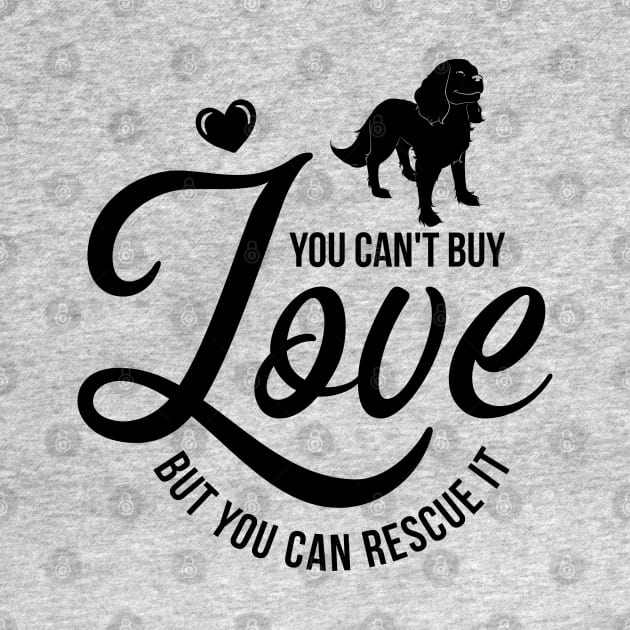 Cavalier King Charles Spaniel Rescue Design by Cavalier Gifts